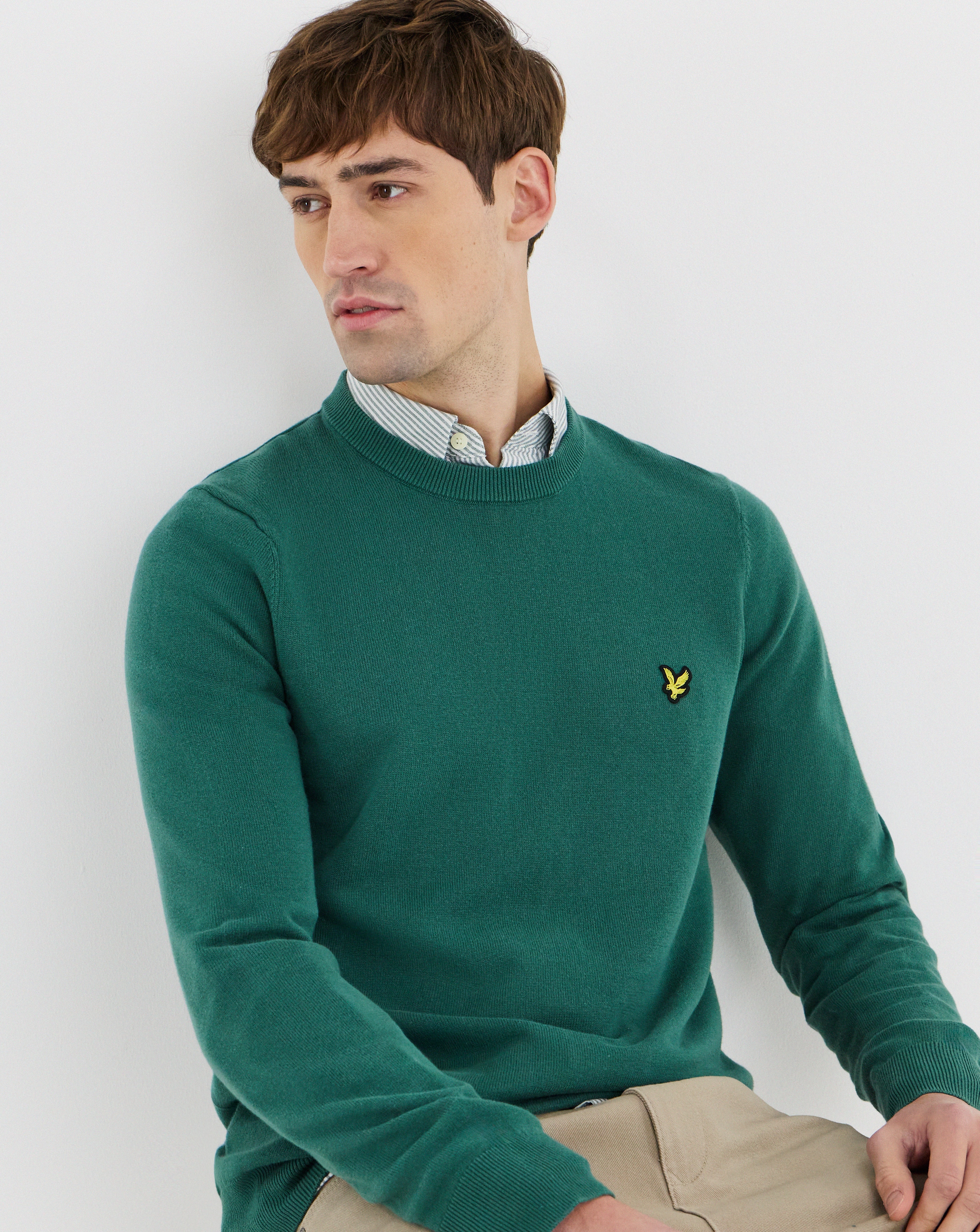 Lyle & Scott Cotton Crew Neck Jumper