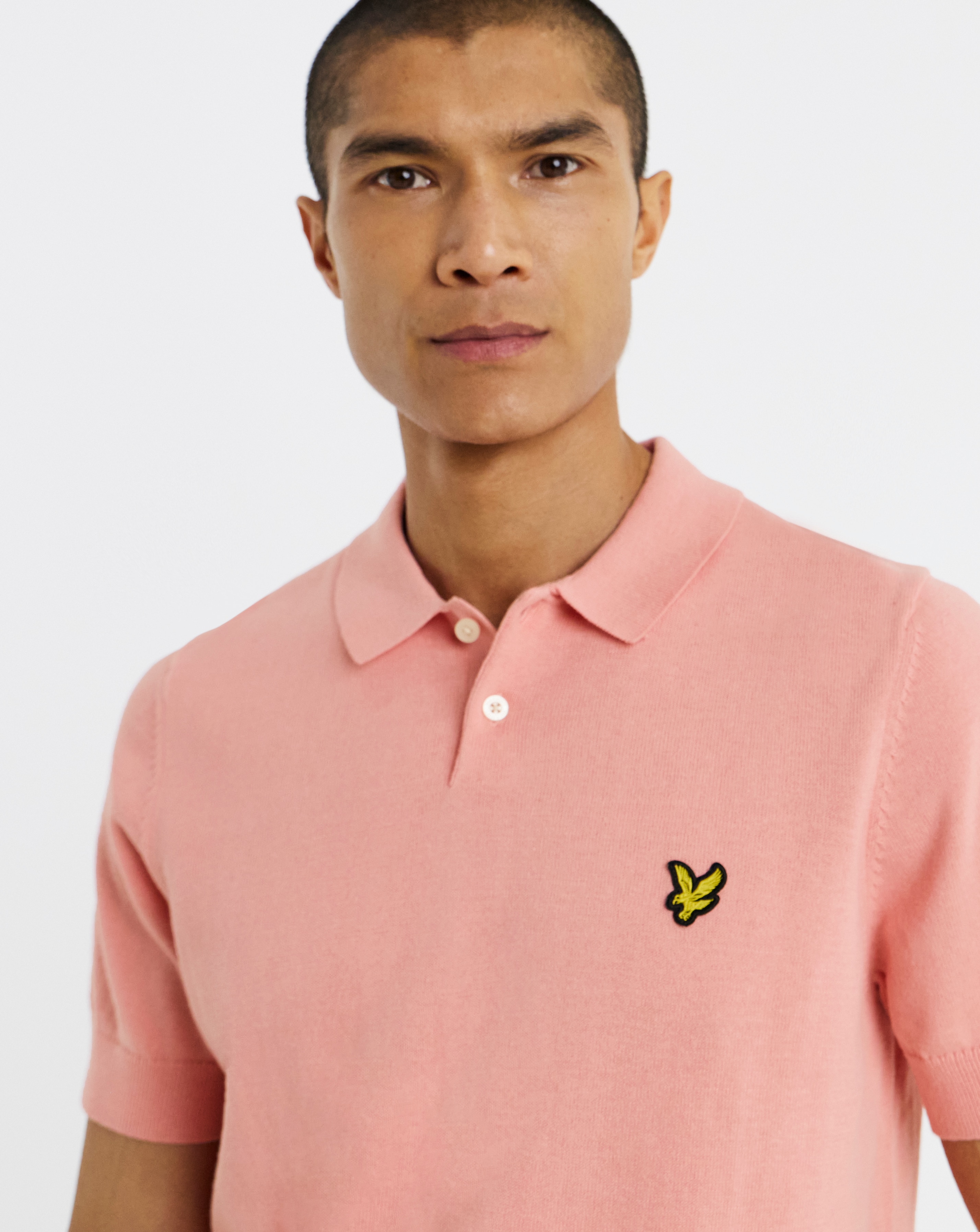 Lyle & Scott Cotton Knitted Polo
