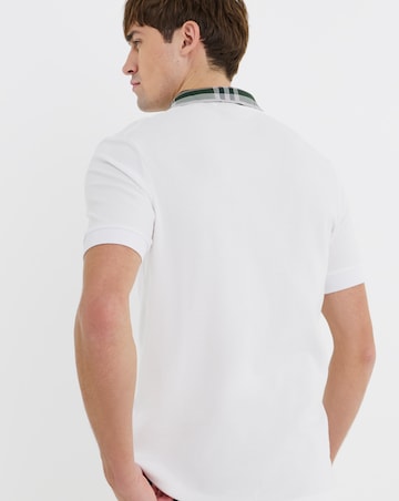 Lyle & Scott Tartan Collar Polo Shirt