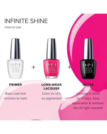 OPI Infinite Shine Prostay Top & Base Coat Duo Pack, 2 x 15ml