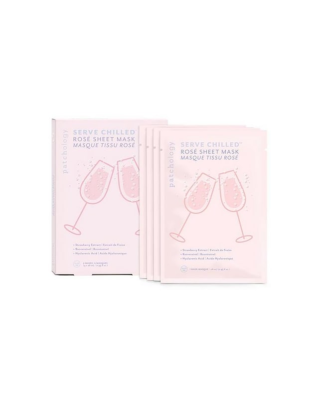 Patchology Serve Chilled Rose Sheet Mask - 4 Pack