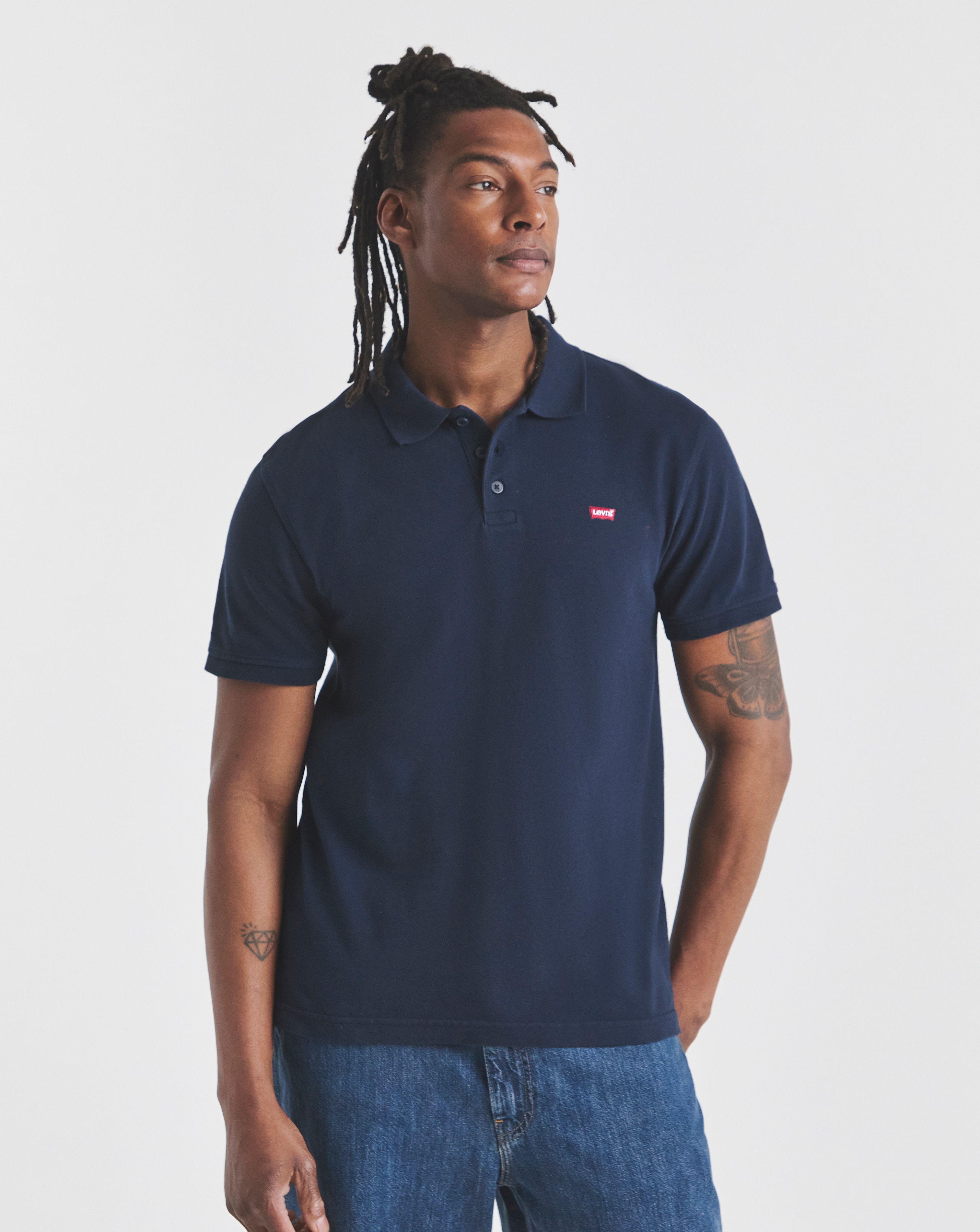 Levi's Short Sleeve Housemark Pique Polo