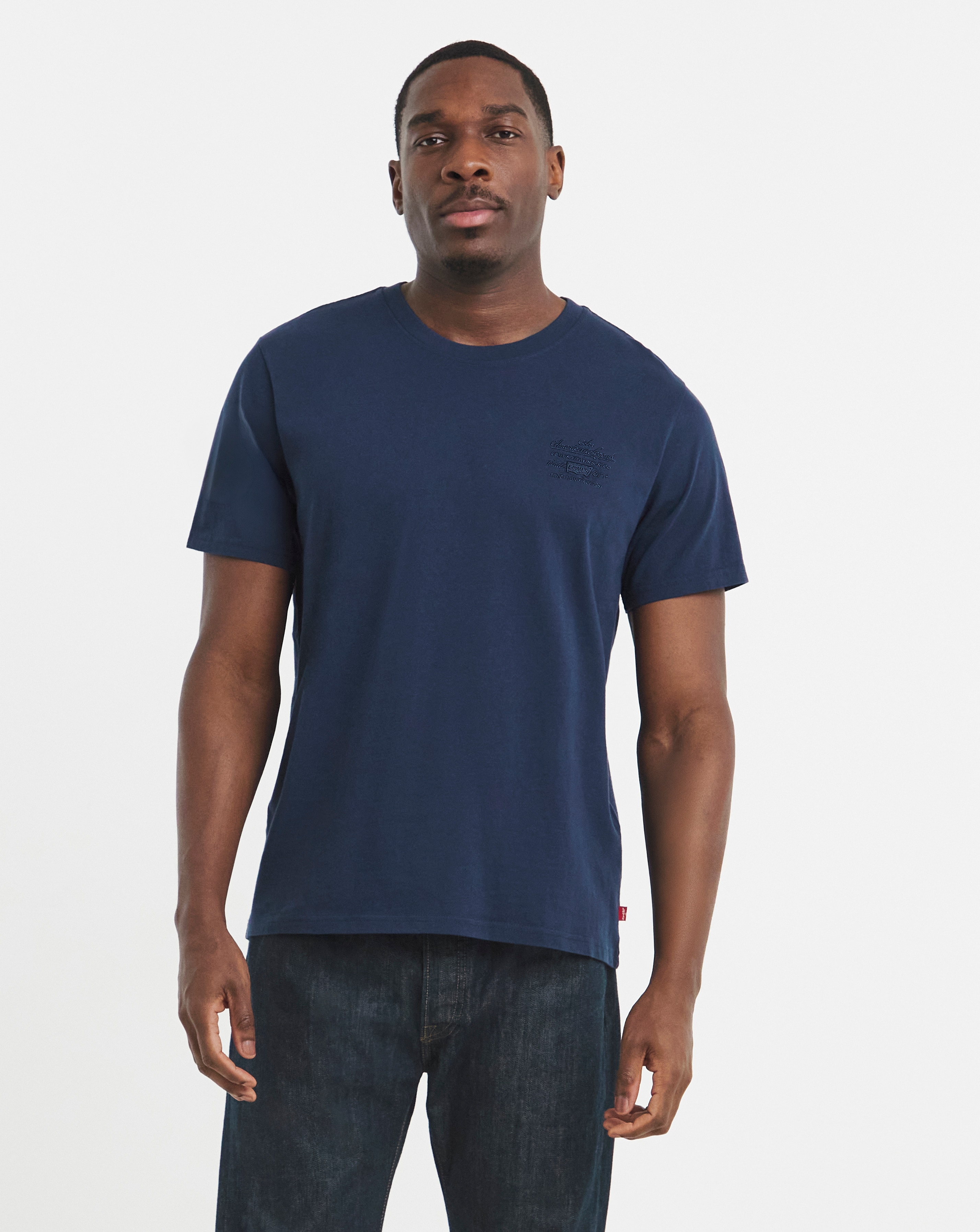 Levi's Chest Graphic T-Shirt - Navy