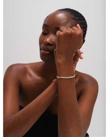 Jon Richard Gold Plated Luxe Tennis Bracelet