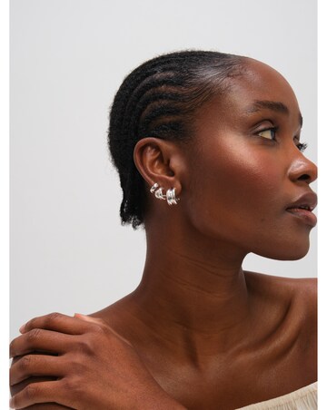 Mood Silver Plated Hoops - Pack of 3