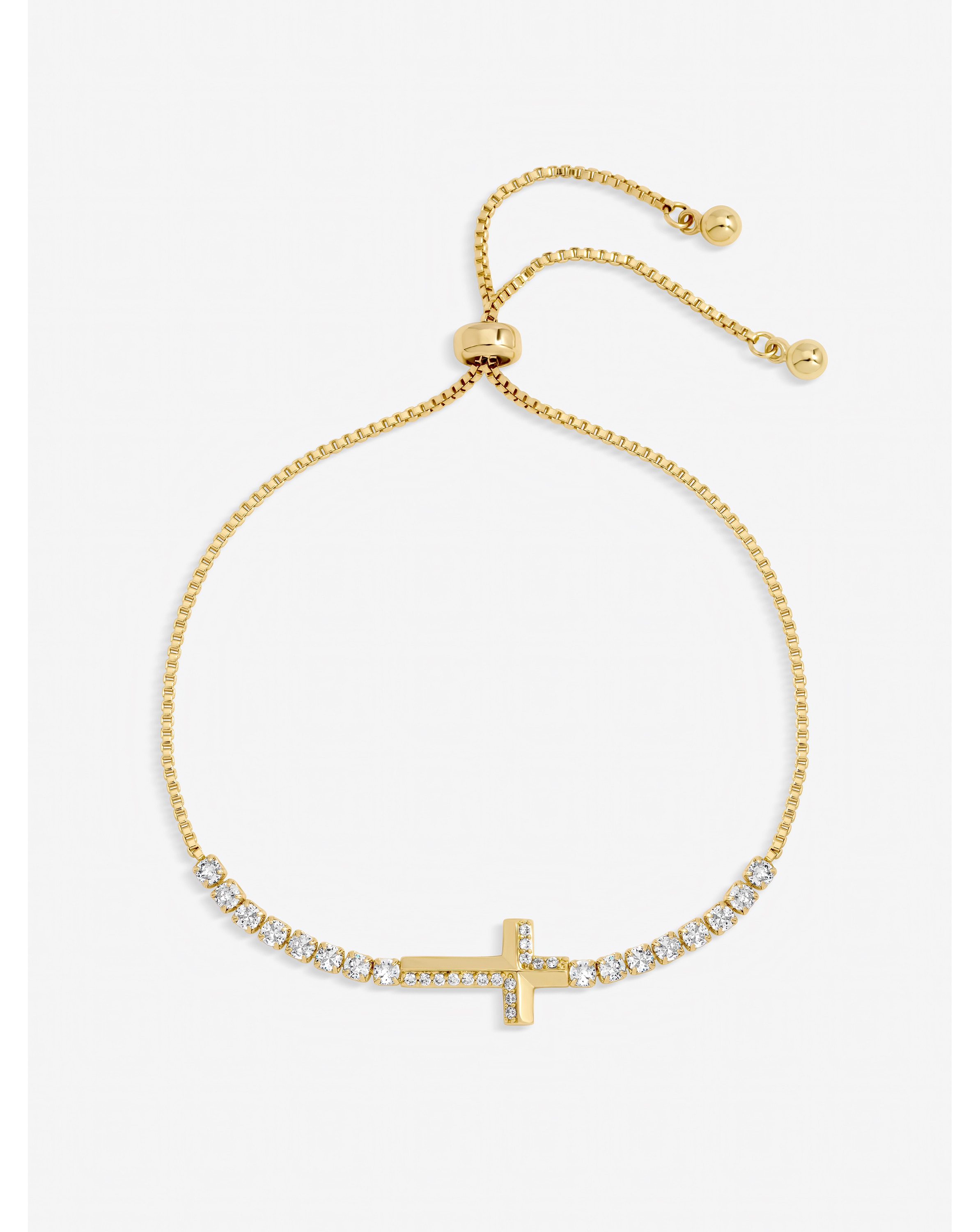 New In - Silver Crystal Infinity Toggle Bracelet