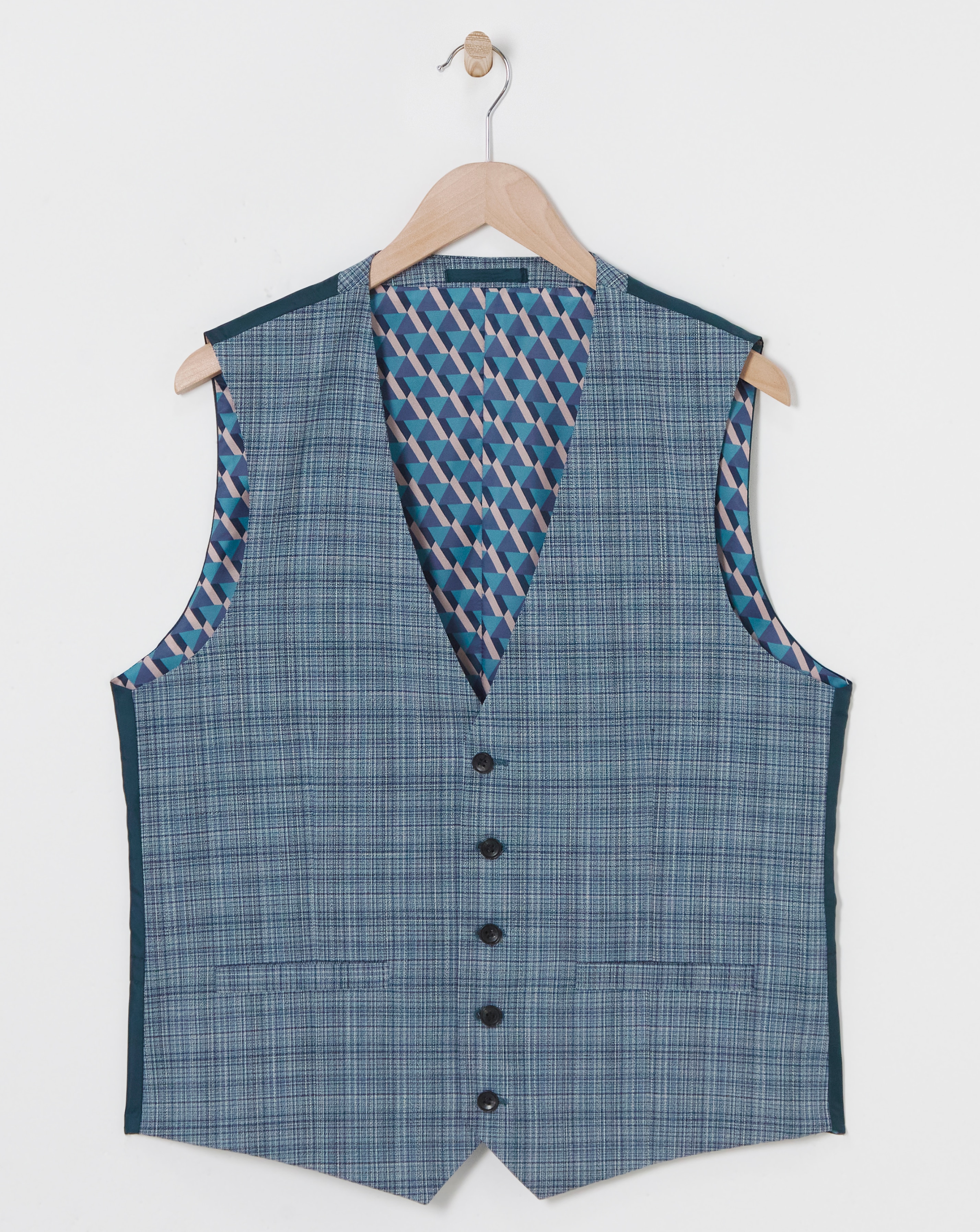 Richard Textured Suit Waistcoat
