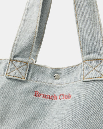 Accessorize Brunch Denim Shopper Bag