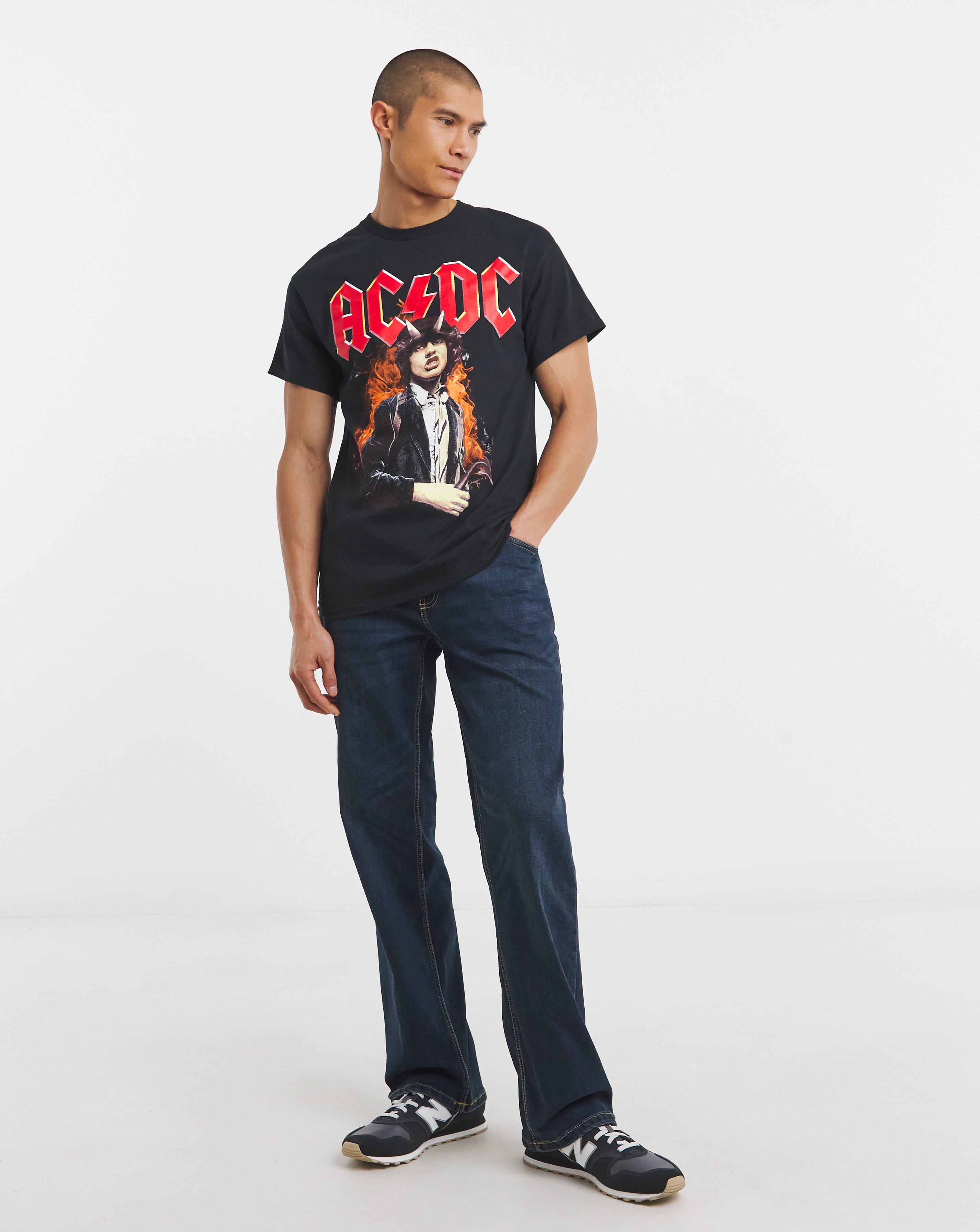 ACDC Graphic Band T-Shirt - Black