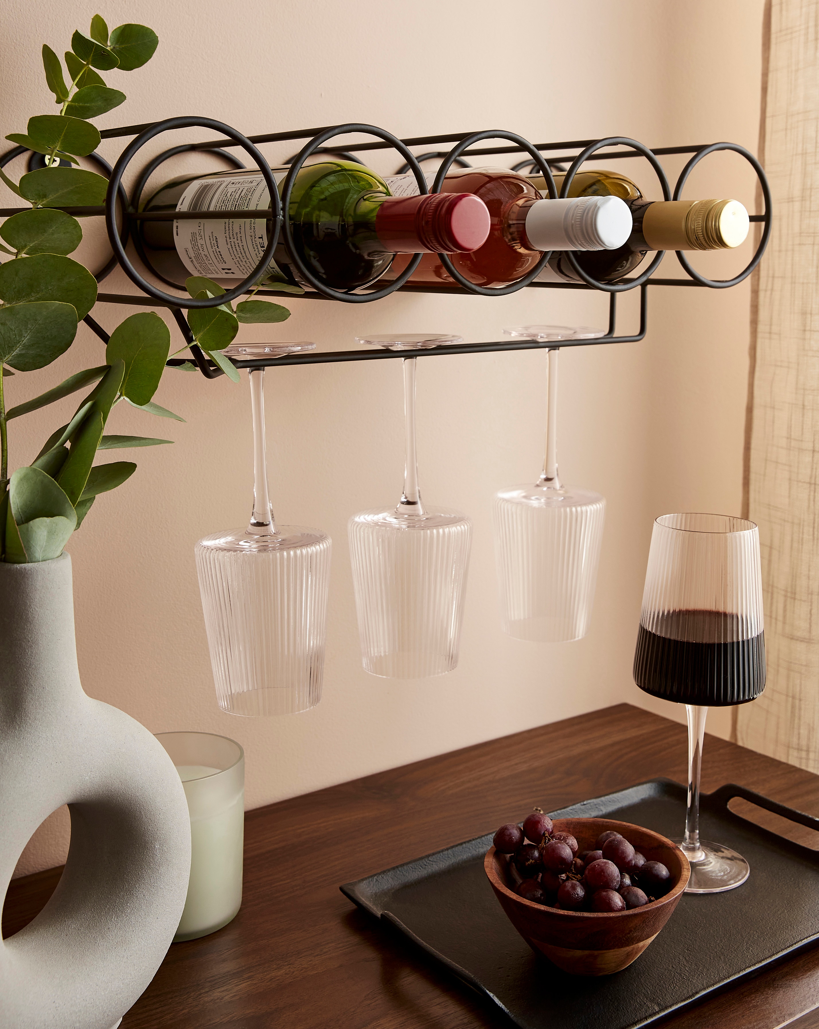 Gray & Osbourn Round Wine Rack