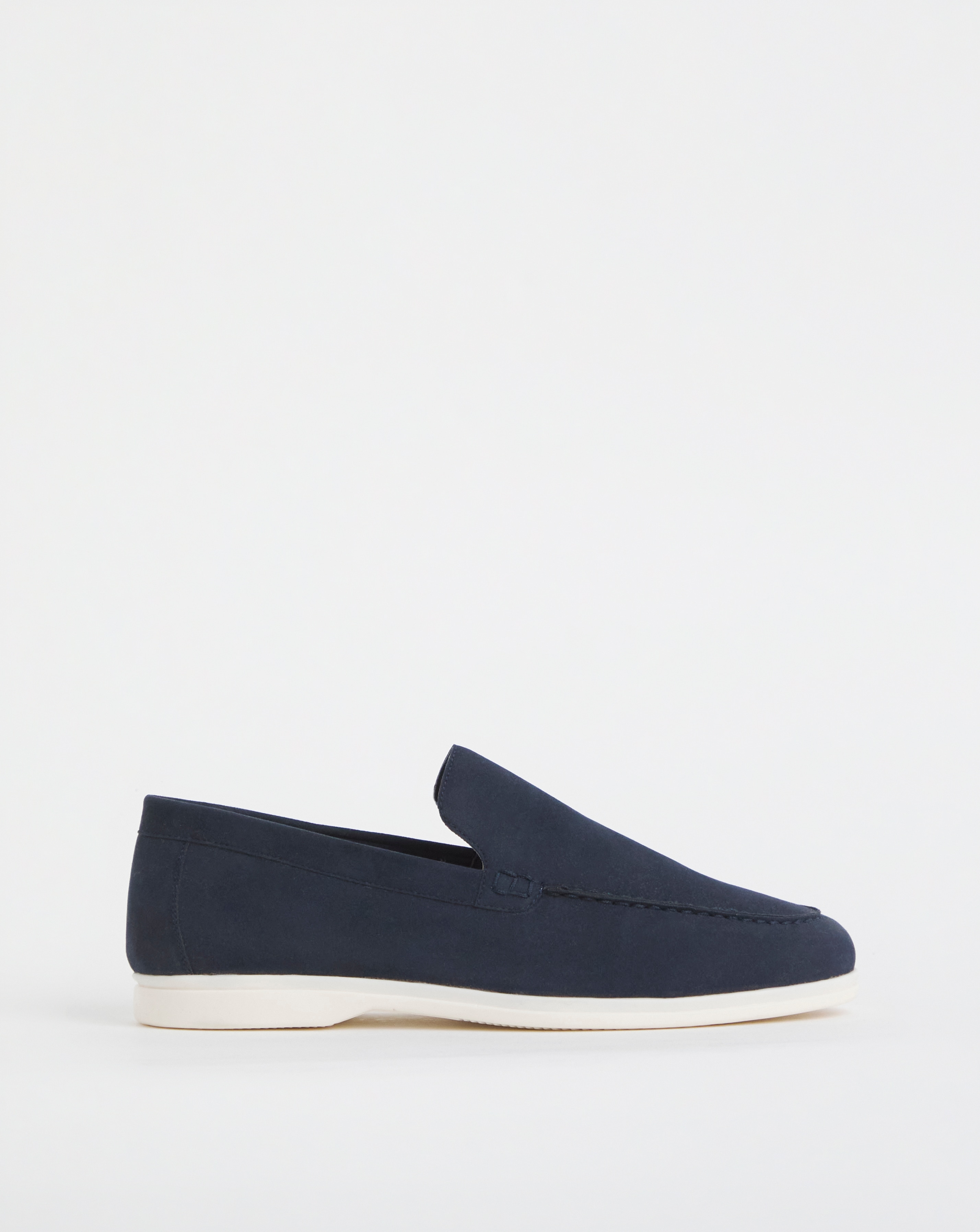 Suede Look Loafer Wide Fit