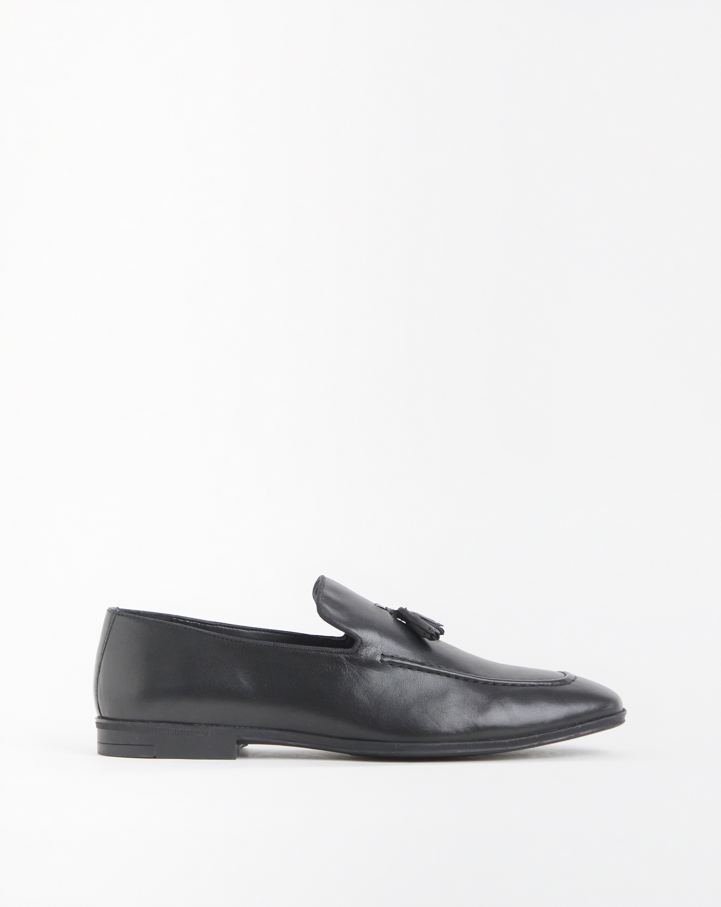 Leather Formal Tassle Loafer Wide
