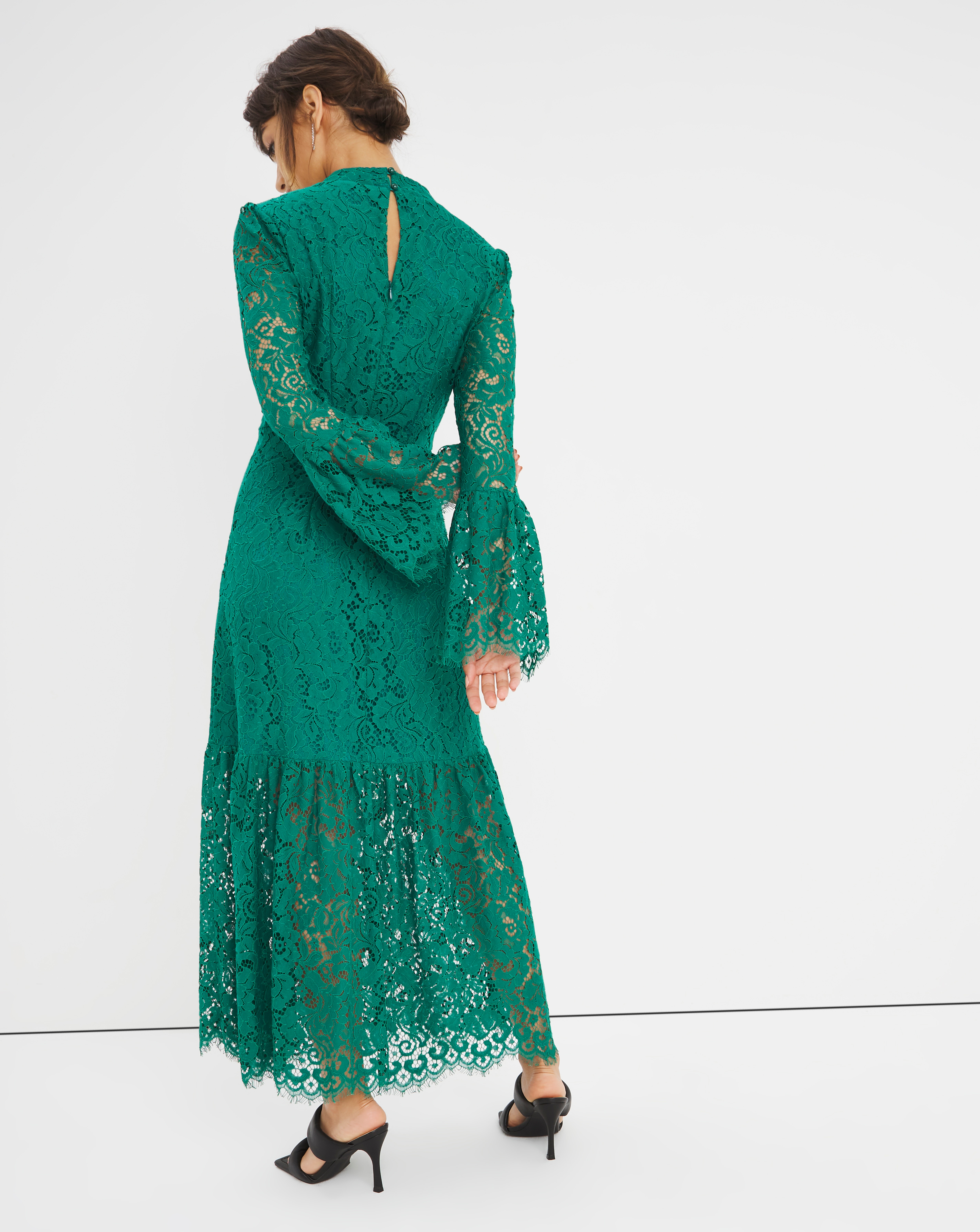 black jumpsuit evening