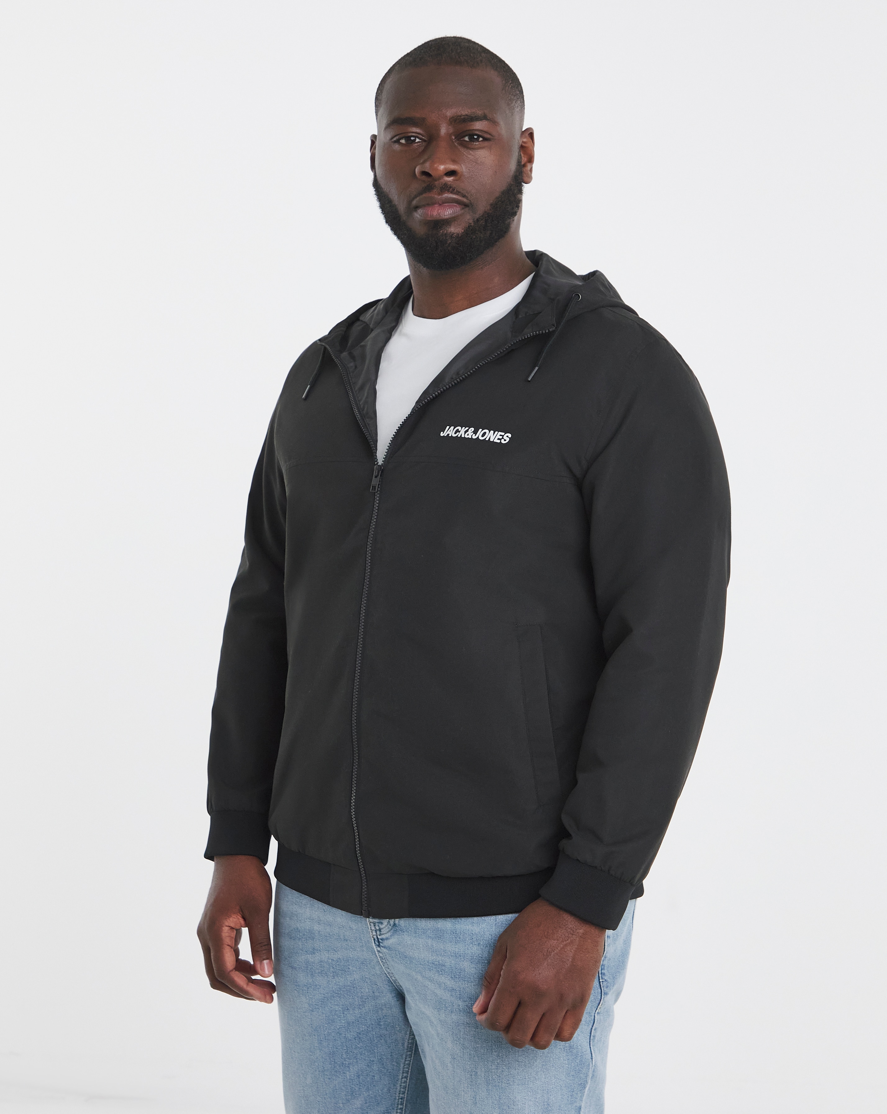 Jack & Jones Rush Hooded Bomber Jacket