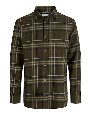 Jack & Jones Joshua Check Shirt - Brown