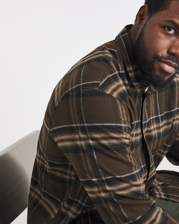 Jack & Jones Joshua Check Shirt - Brown