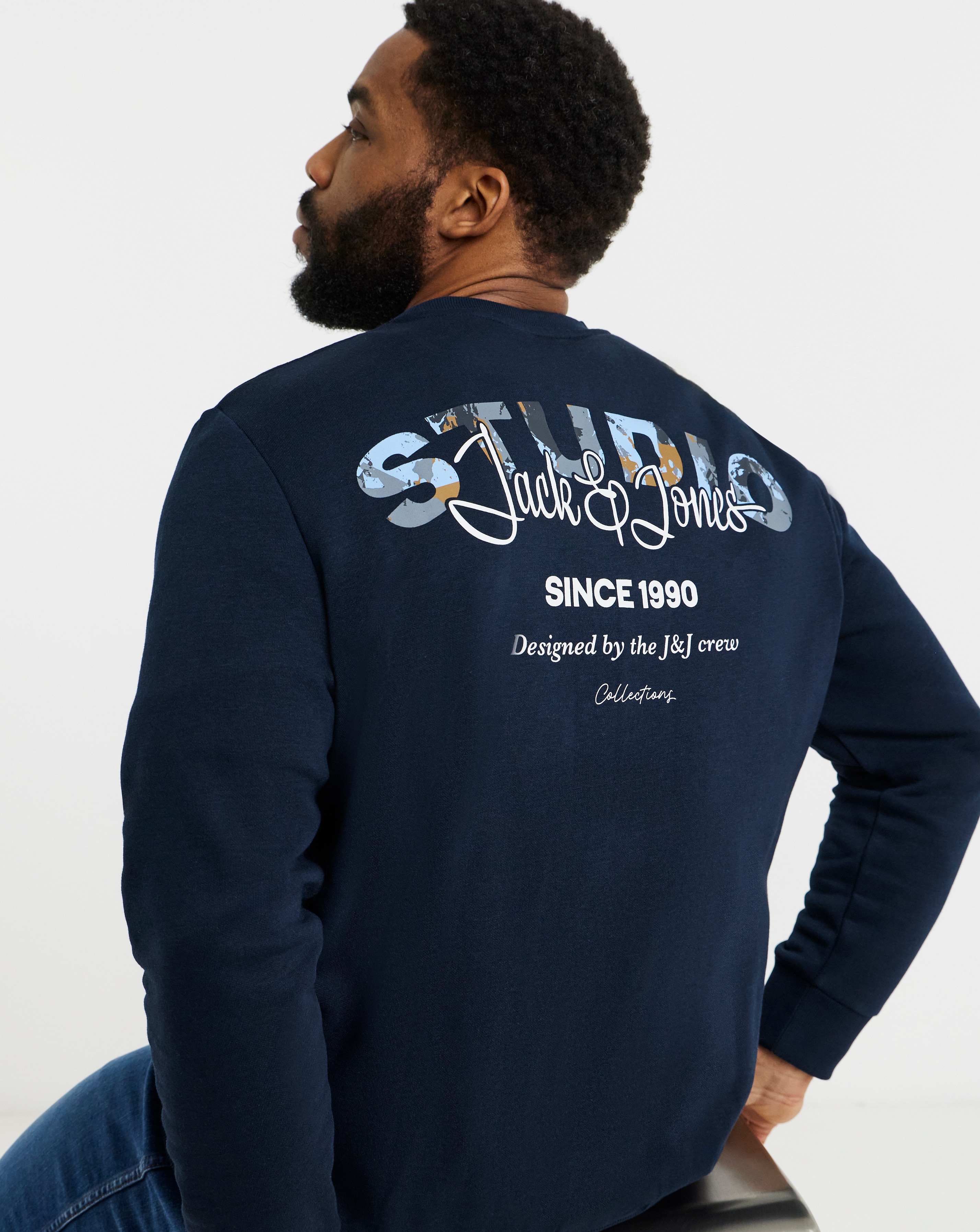 Jack & Jones Yuki Sweat - Sky Captain