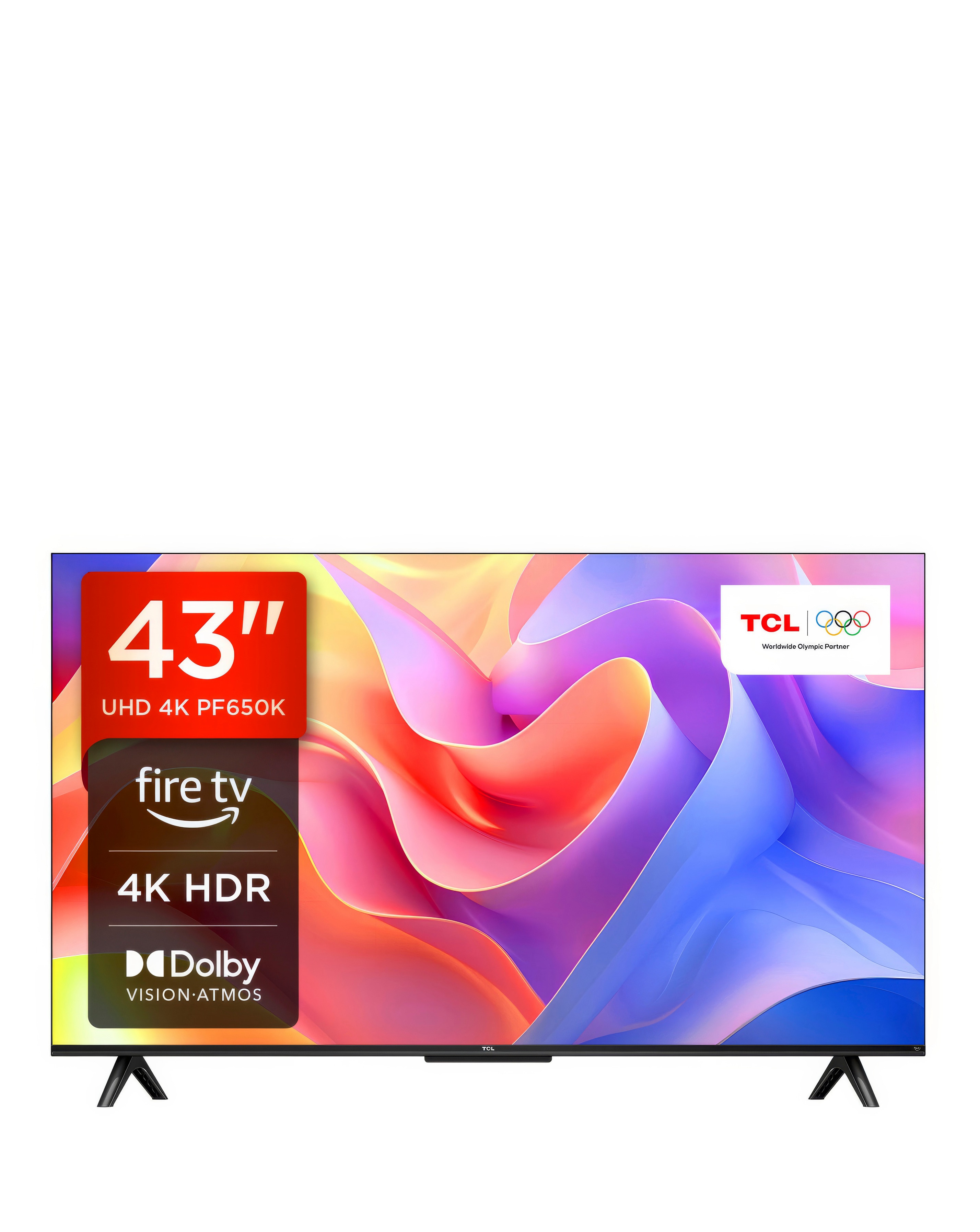 TCL 43In 43PF650K LED 4K HDR PRO TV