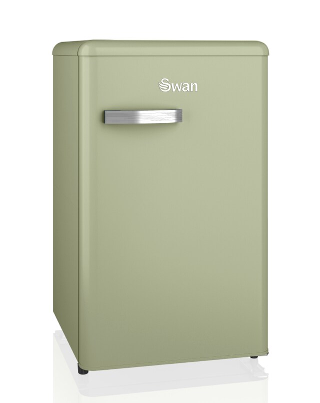 Swan Retro Under Counter Fridge Green