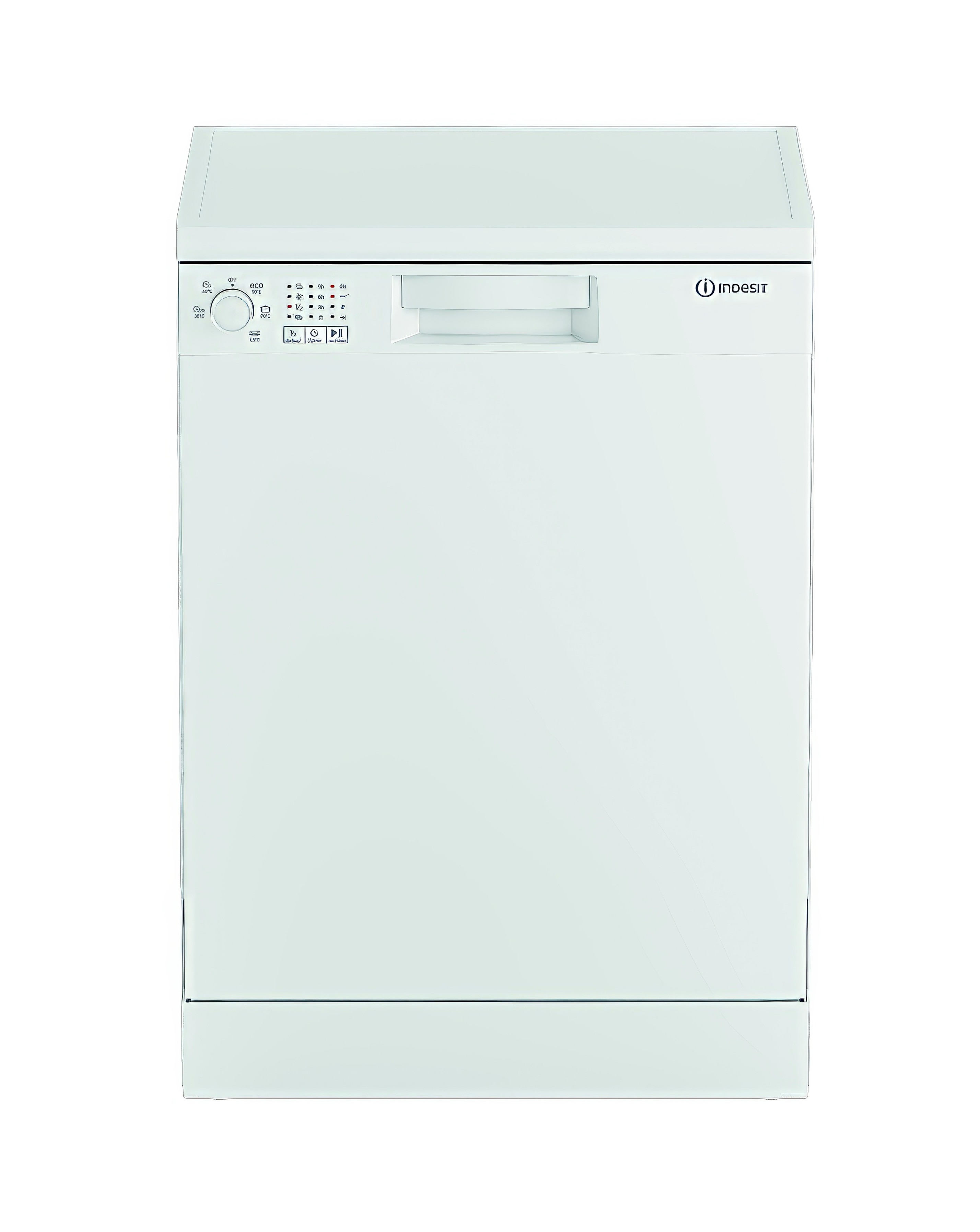 Indesit Push&Go IN2FE13DT9WUK Freestanding Dishwasher - 13 Place Settings White