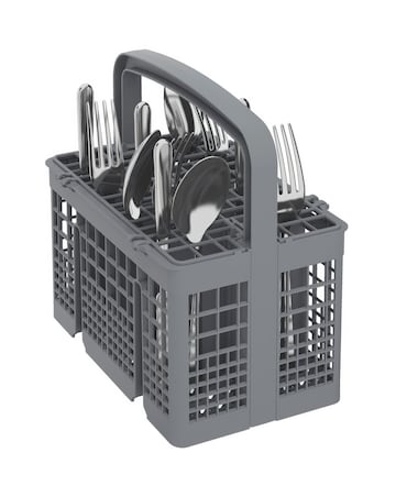 Indesit Push&Go IN2FE13DT9SUK Freestanding Dishwasher - 13 Place Settings Silver