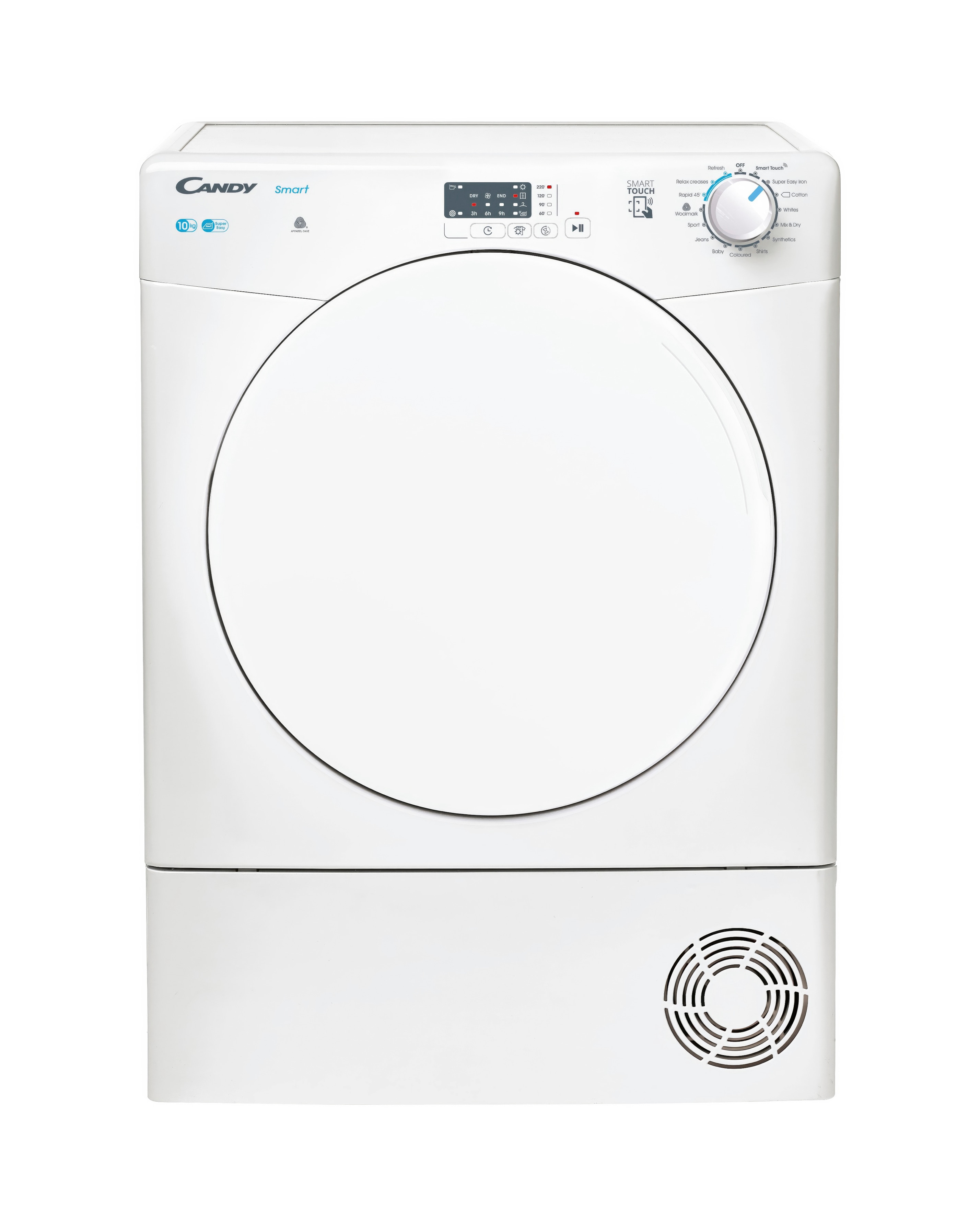 Candy CSE C10LF-80, 10kg, Dryer - White