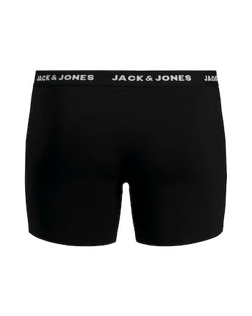 Jack & Jones Huey Boxers 5 Pack - Black