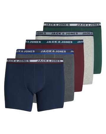 Jack & Jones Oliver 5 Pack Boxers