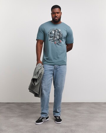 Jack & Jones Skull Rock Crew Neck T-Shirt