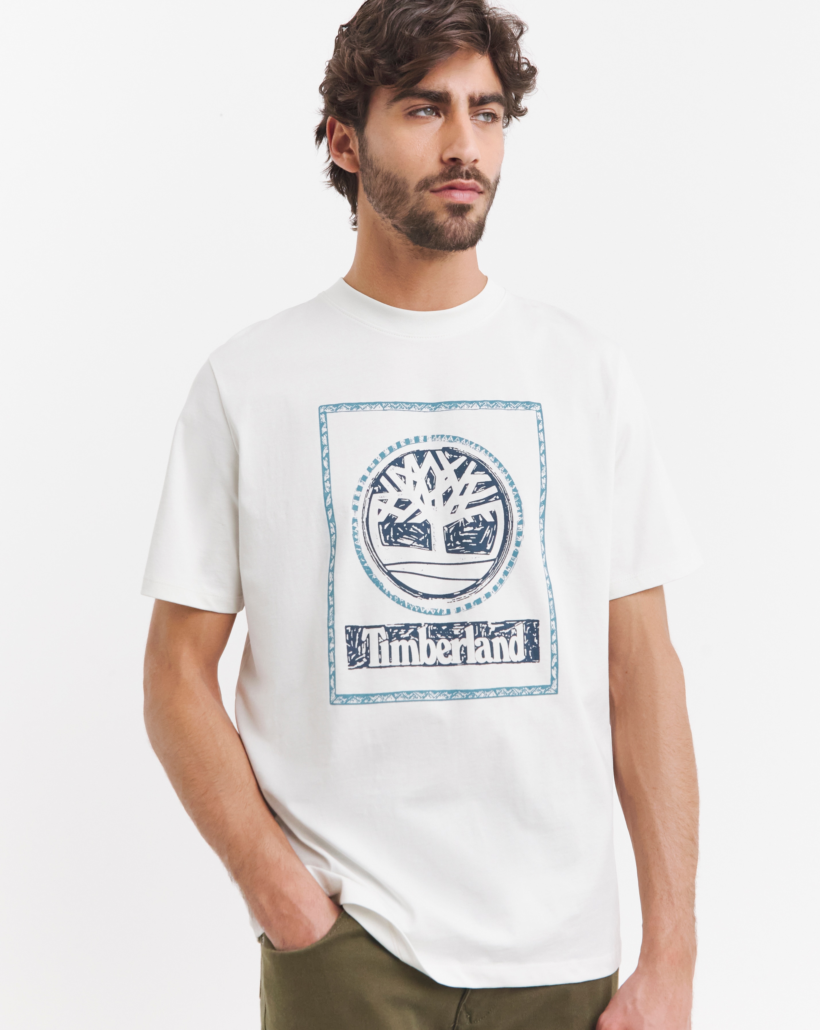 Timberland Graphic Logo T-Shirt - White