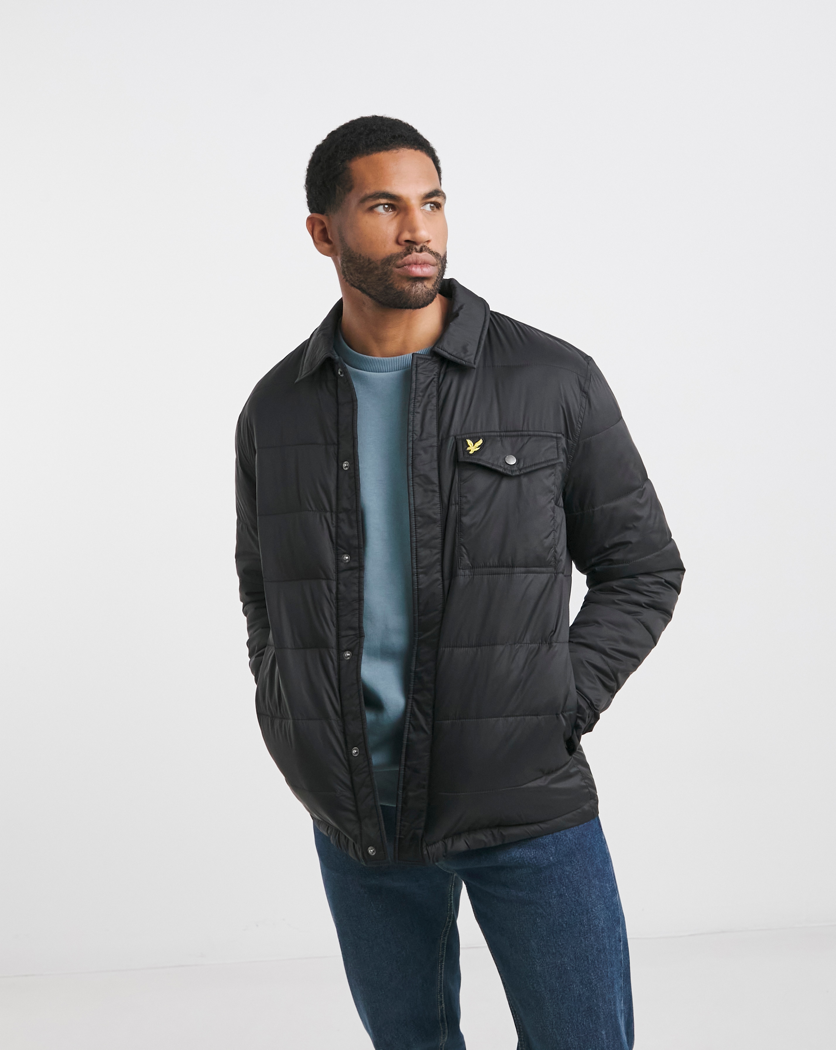 Lyle & Scott Wadded Collared Jacket