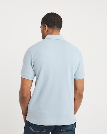 Lyle & Scott Short Sleeve Textured Polo - Riviera
