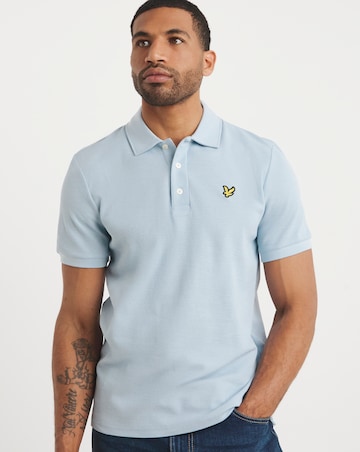 Lyle & Scott Short Sleeve Textured Polo - Riviera