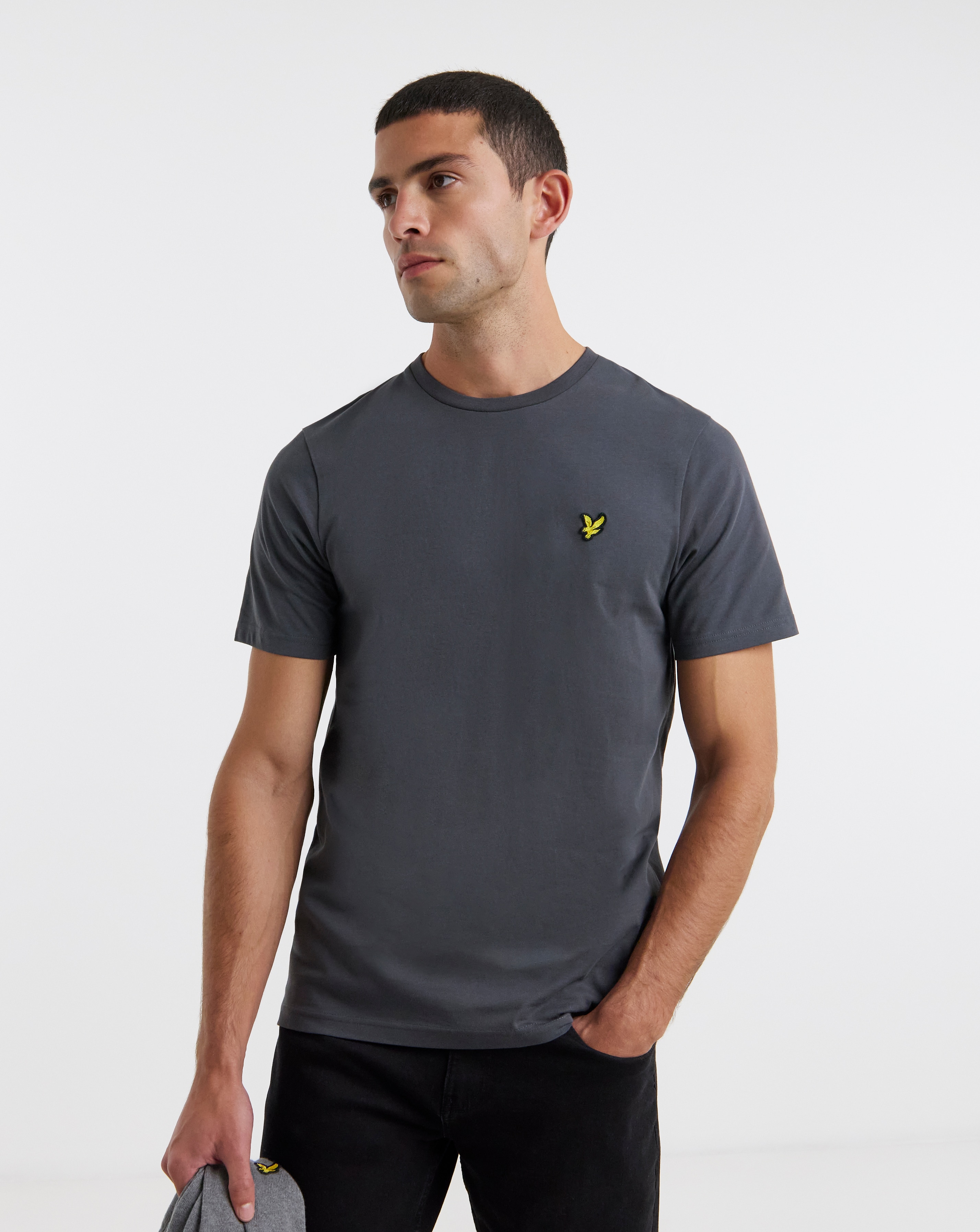 Lyle & Scott T-Shirt-Charcoal