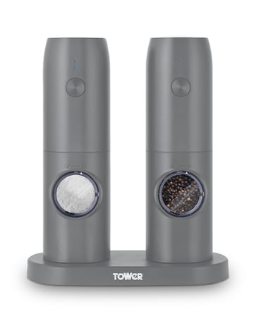 Tower Rechargeable Salt & Pepper Mill