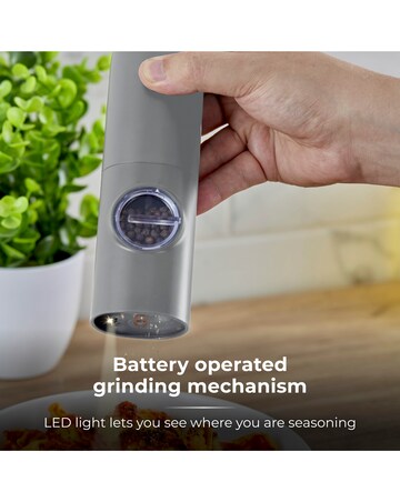 Tower Rechargeable Salt & Pepper Mill