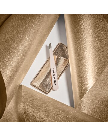 Tweezerman Stardust Mini Slant Tweezer & Case