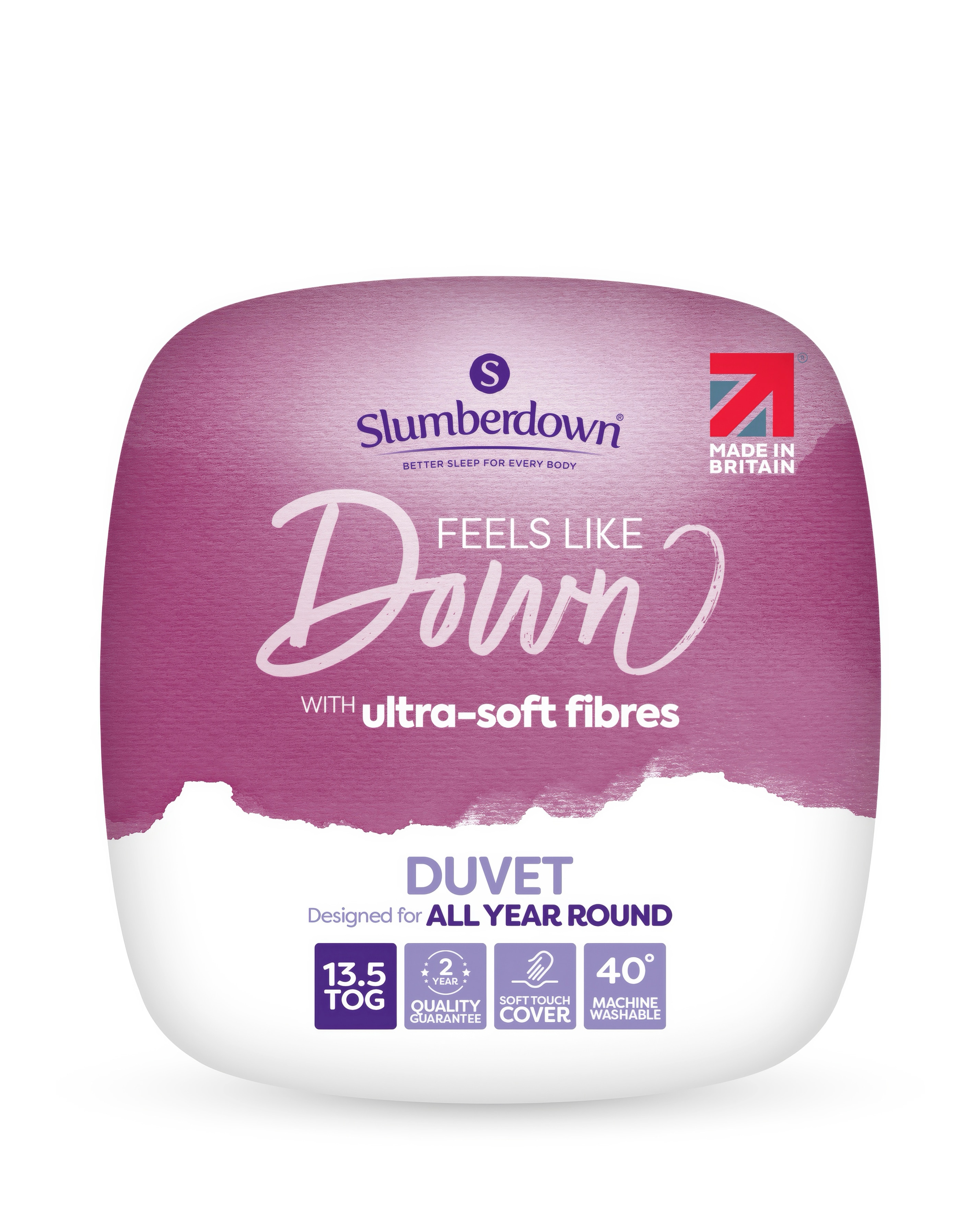 Slumberdown Like Down Duvet 13.5 Tog