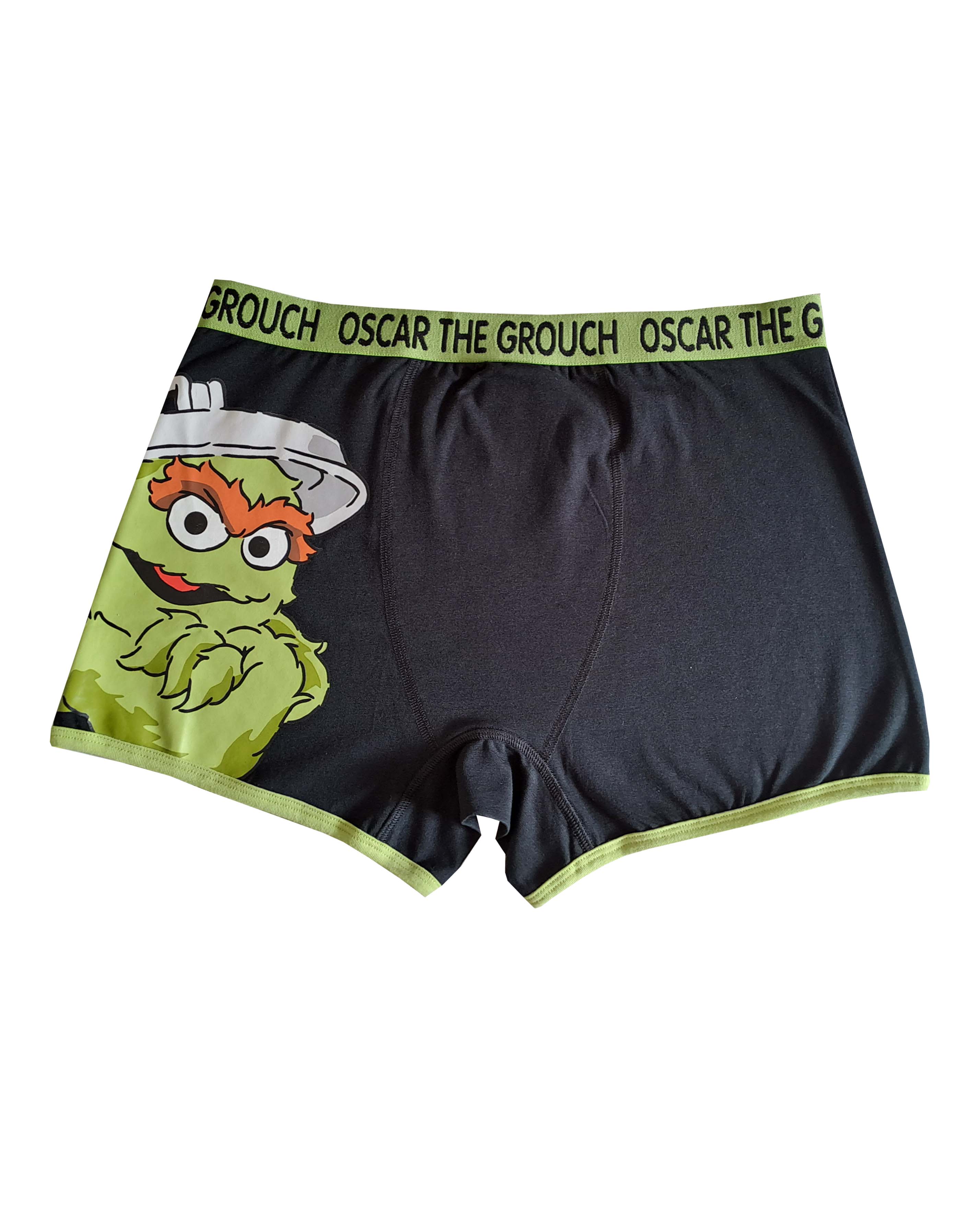 Mens 2pk Oscar The Grouch Boxer | JD Williams