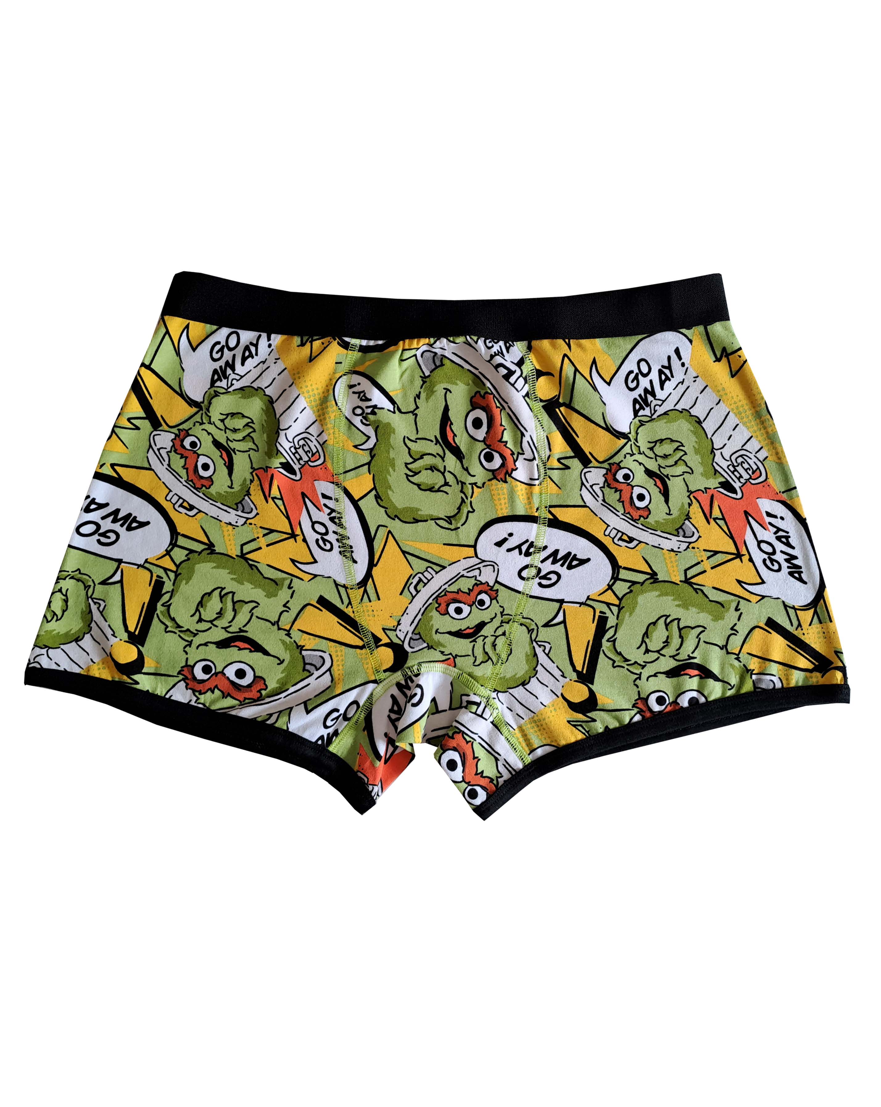 Mens 2pk Oscar The Grouch Boxer | JD Williams