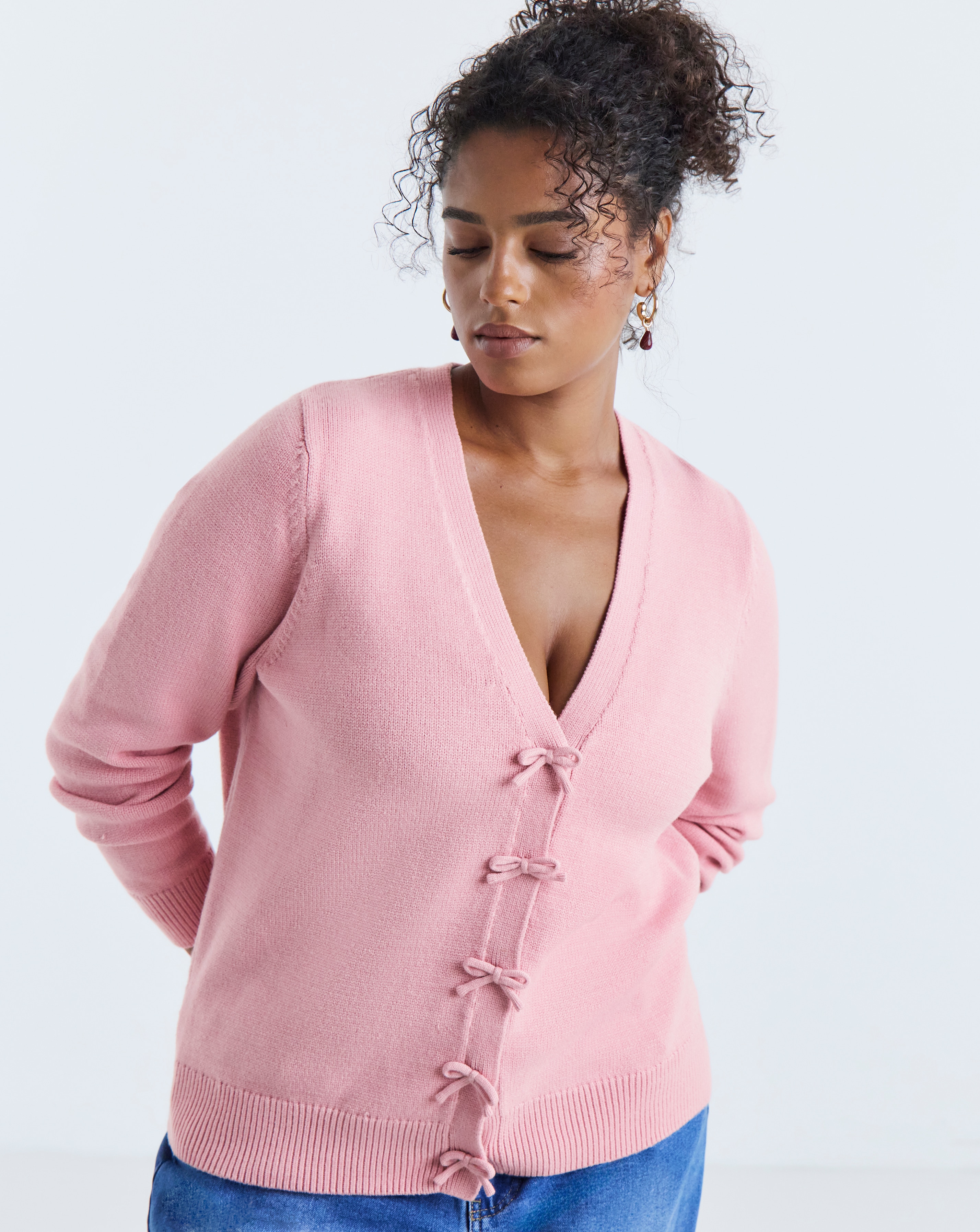 Bow Cardigan