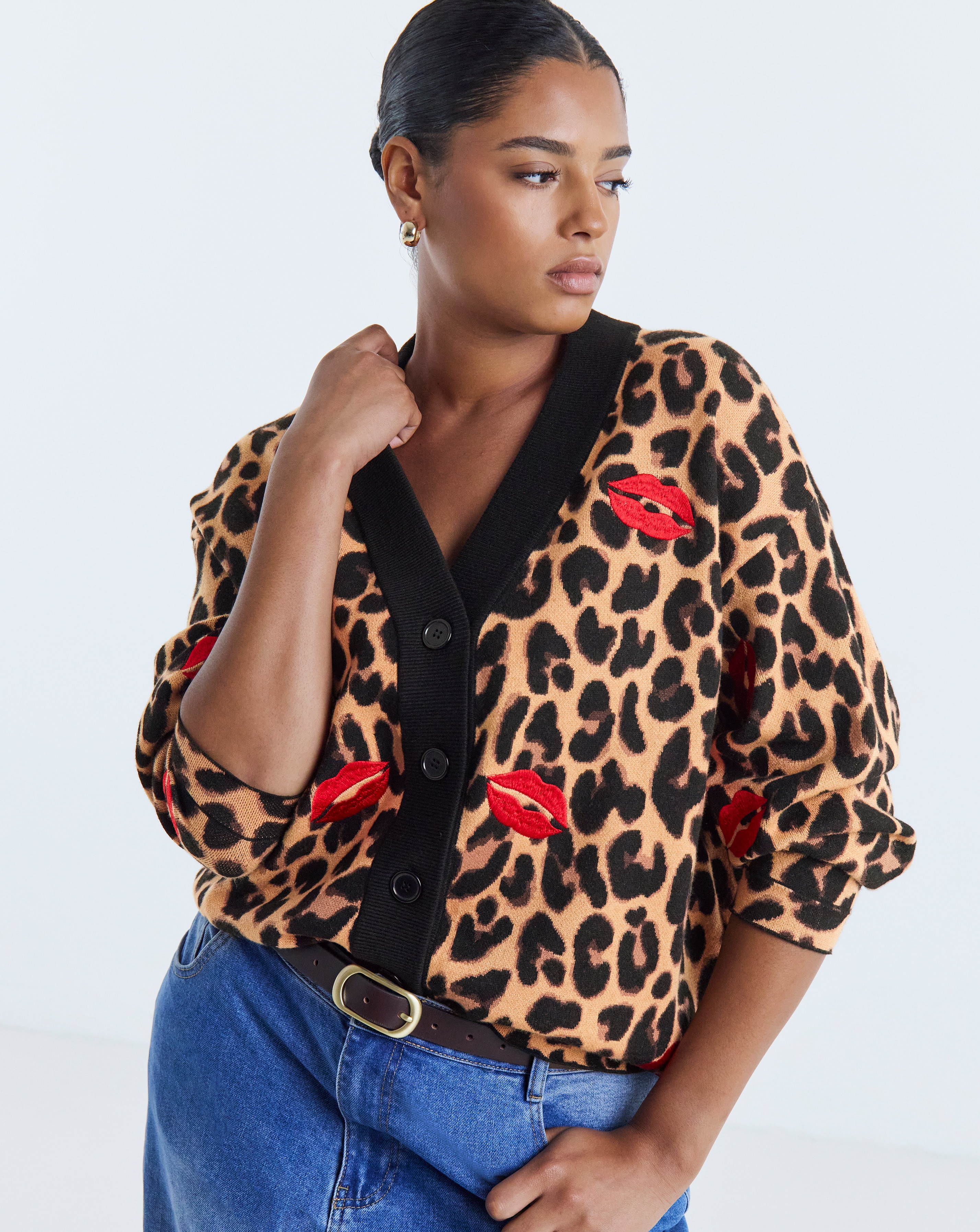 Animal Leopard Cardigan