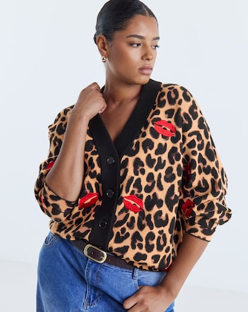 Animal Leopard Cardigan