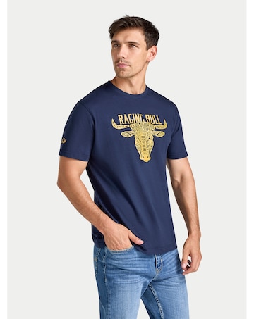 Raging Bull Key Principle T-Shirt Navy