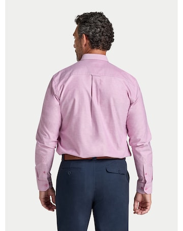 Raging Bull L/S Classic Oxford Shirt Red
