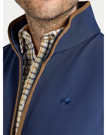 Raging Bull Soft Shell Fleece Gilet Navy