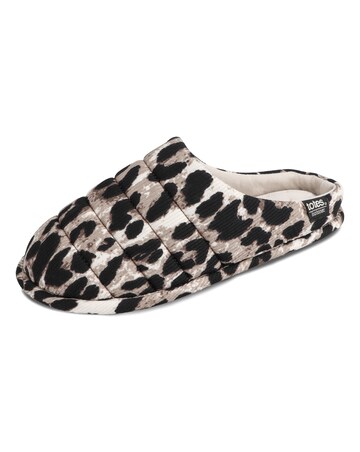Isotoner Ladies Animal Swept Back Mule Slipper