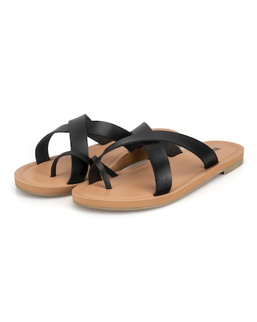 totes Ladies Toe Post Strap Sandal