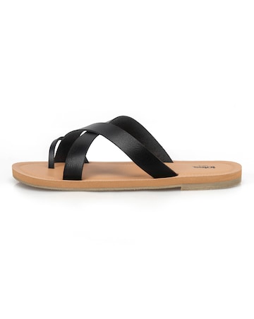 totes Ladies Toe Post Strap Sandal