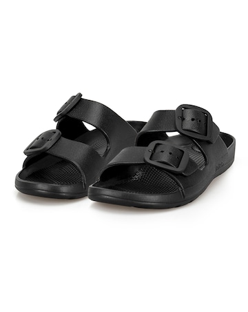 totes SOLBOUNCE Ladies Double Buckle Adjustable Slide